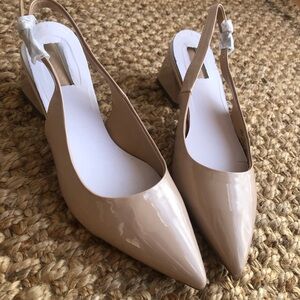New:  Franco Sarto Racer Slingback Pump. Size 8.5 WIDE